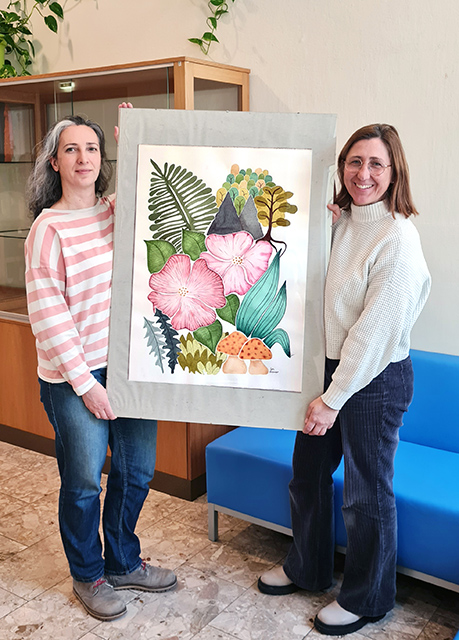Iris Kremser (li) und Martina Auß. Foto zur Verfügung